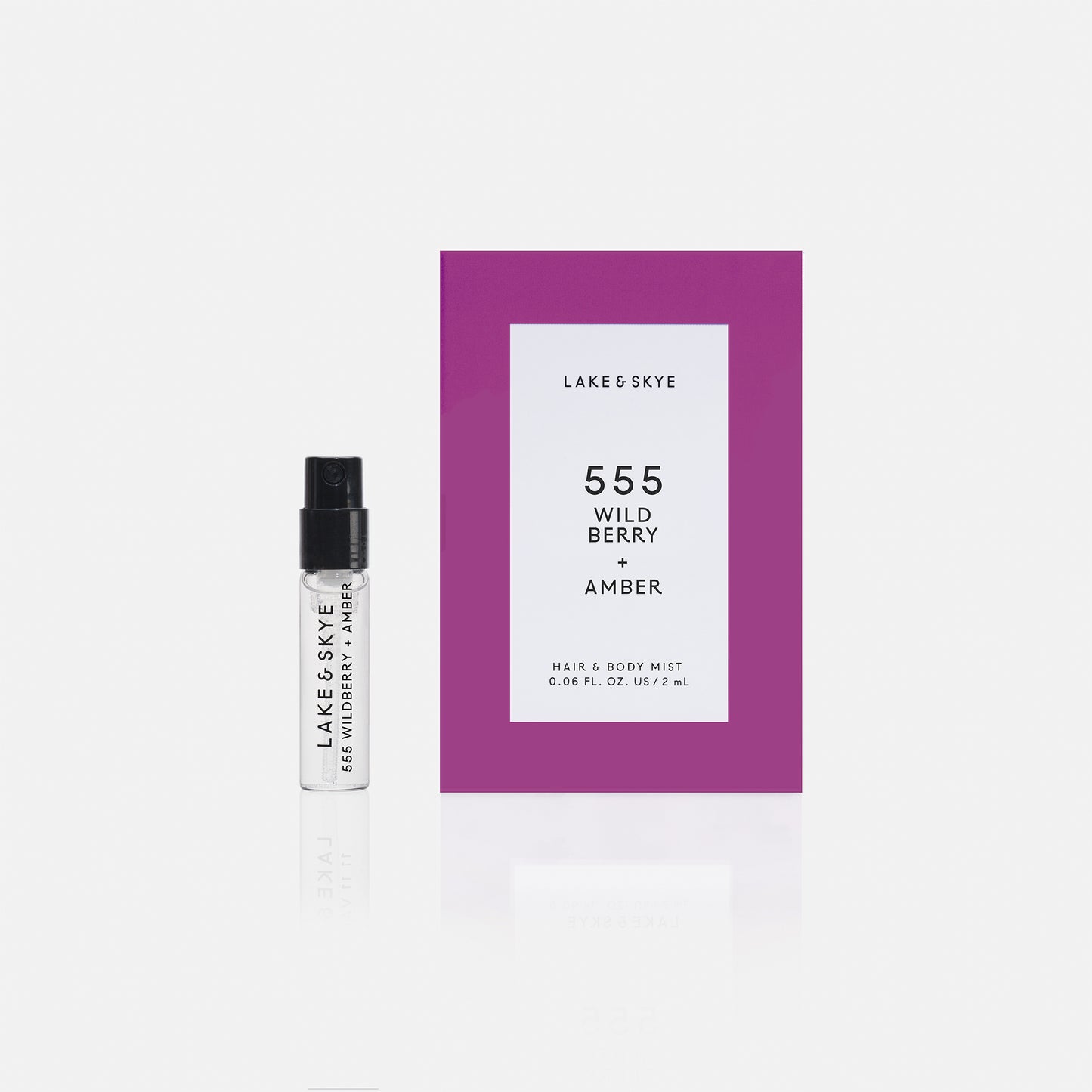 555 Wild Berry + Amber Hair & Body Mist Sample