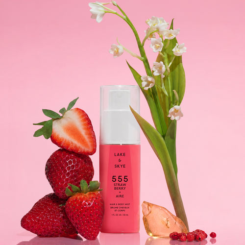 555 Strawberry + Aire Hair & Body Mini Mist