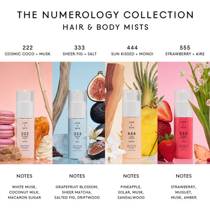 444 Sunkissed + Monoi Hair & Body Mini Mist