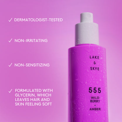 555 Wild Berry + Amber Hair & Body Mist