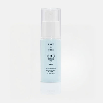 333 Sheer Fig + Salt Hair & Body Mini Mist