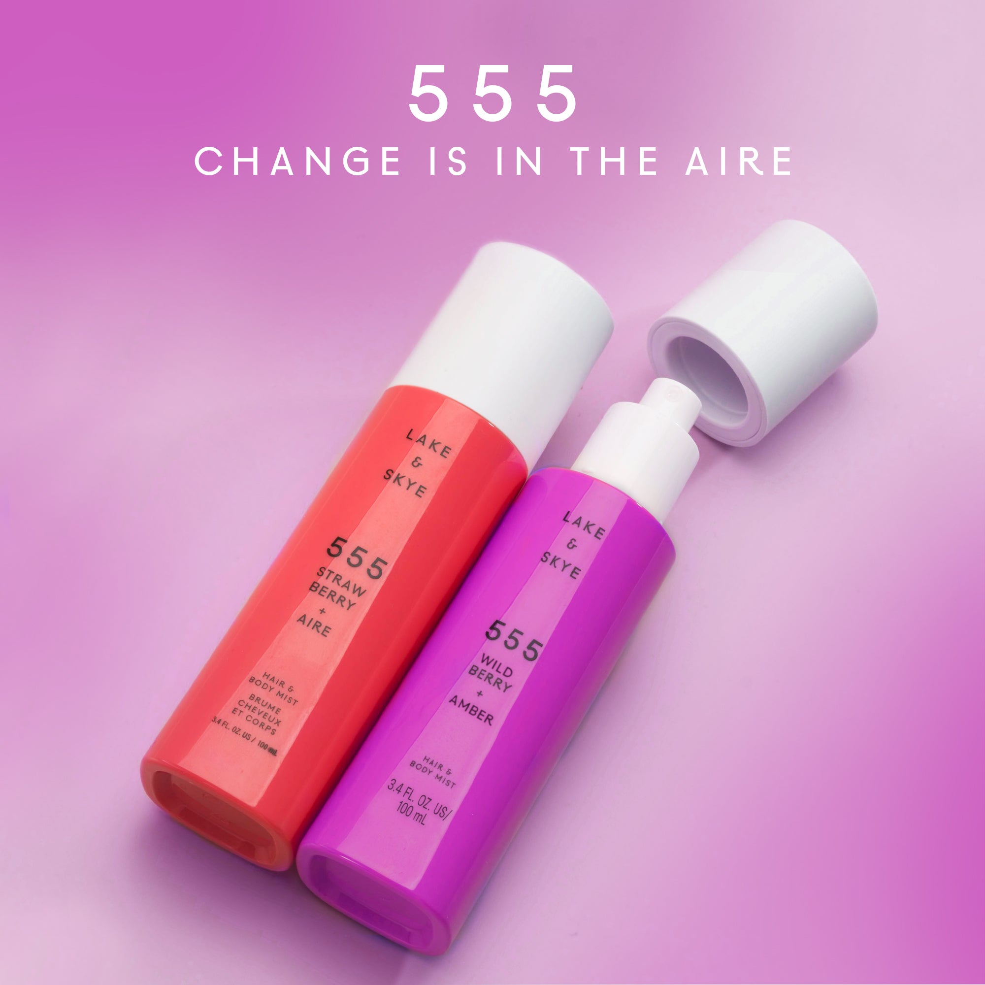 555 Strawberry + Aire Hair & Body Mist – Lake and Skye