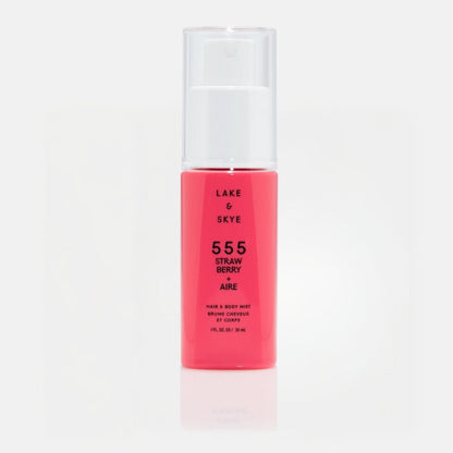 555 Strawberry + Aire Hair & Body Mini Mist