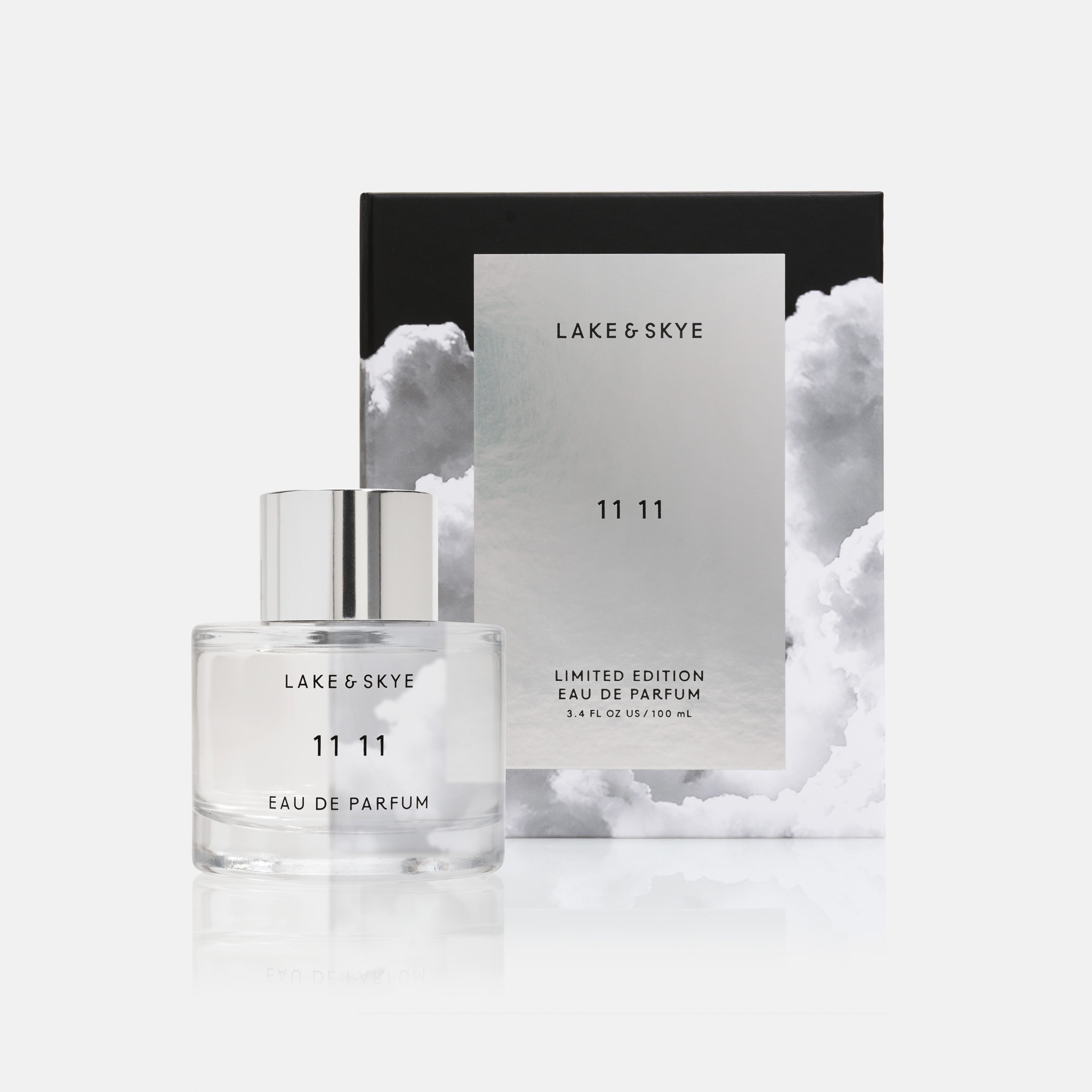 Lake and Skye 11 11 eau de parfum 100ml limited edition, clean skin scent