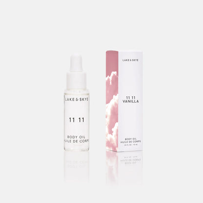 NEW! 11 11 Vanilla Body Oil Mini