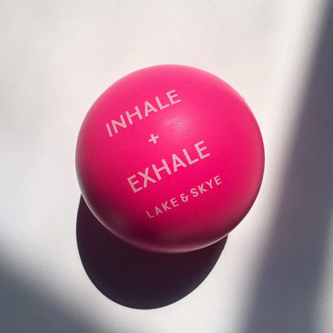 'Inhale + Exhale' Stress Ball